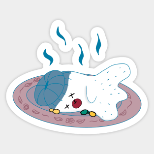 Little Ghost Roast Sticker